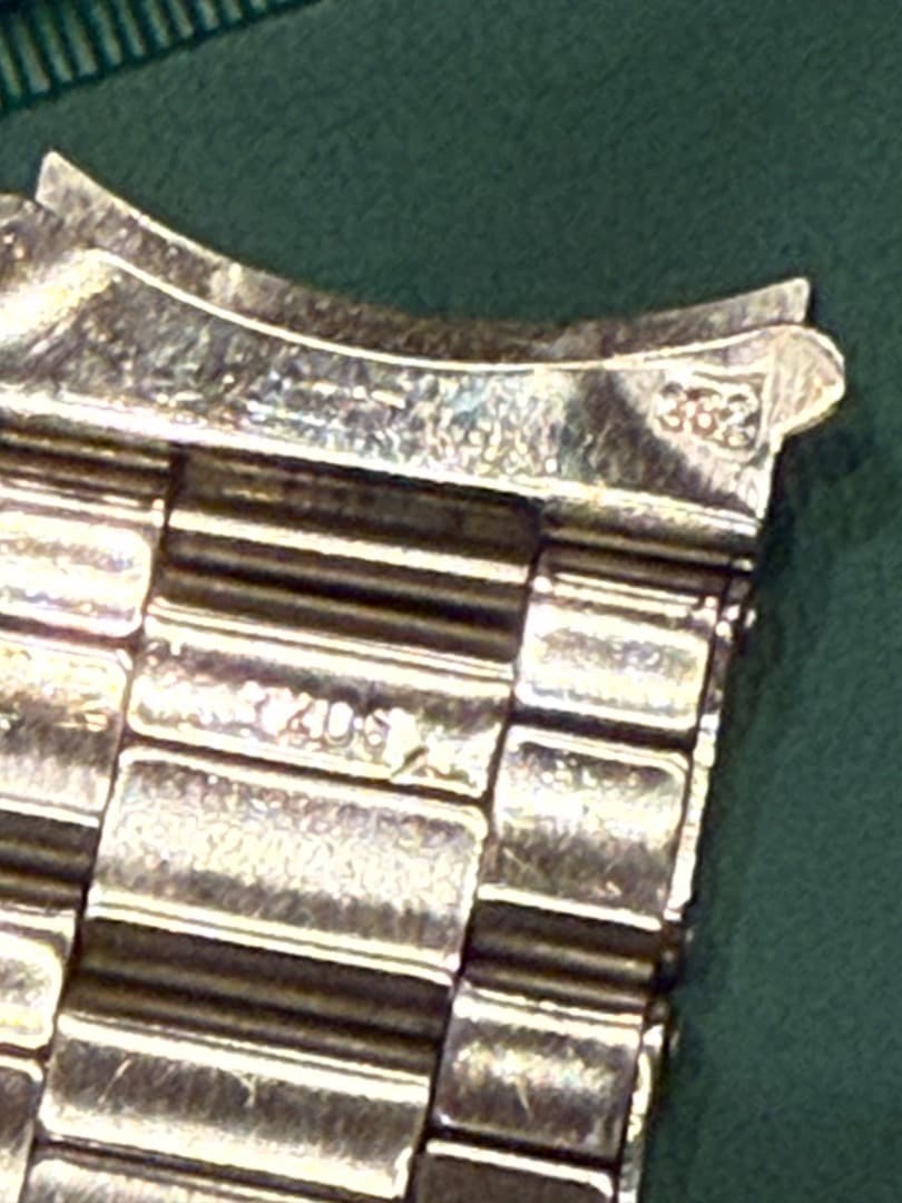 【リプレイス】7206 リベットブレス　社外中古品　サブマリーナ5513で使用