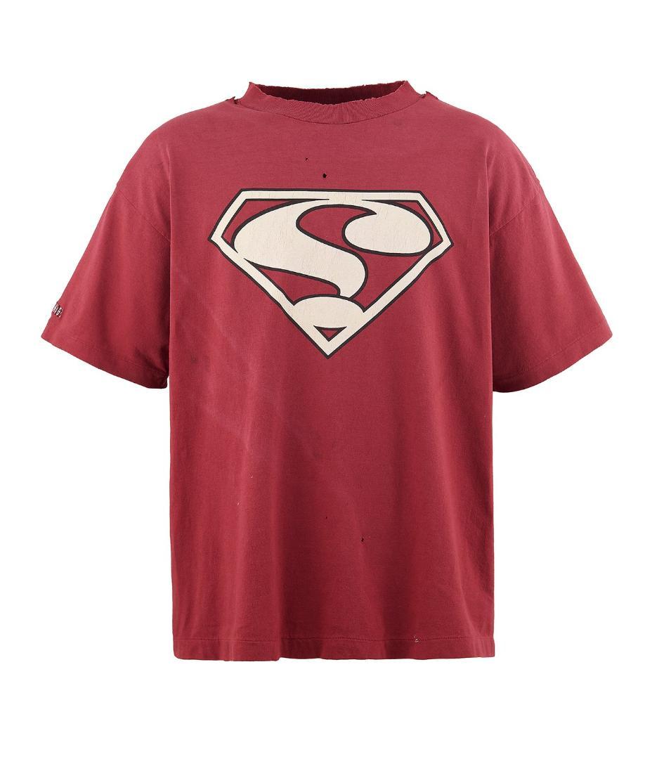 SAINT MICHAEL SS Tee ? レッド M