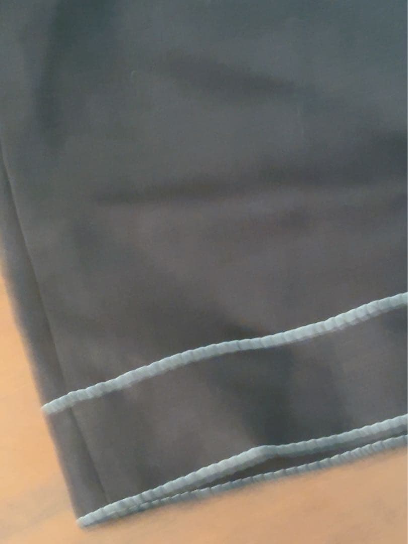 小谷実由着用 OSHIMA REI Big Collar Blouseブラック