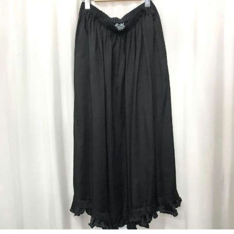 tricot COMME des GARÇONS ブラックロングスカート