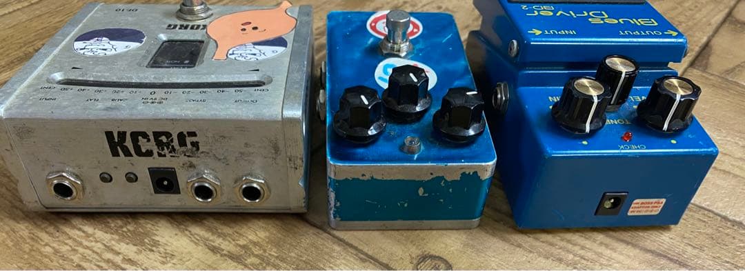 ジ*吉様 KORG DF-10 チューナーとBOSSエフェクターセット-いろいろ