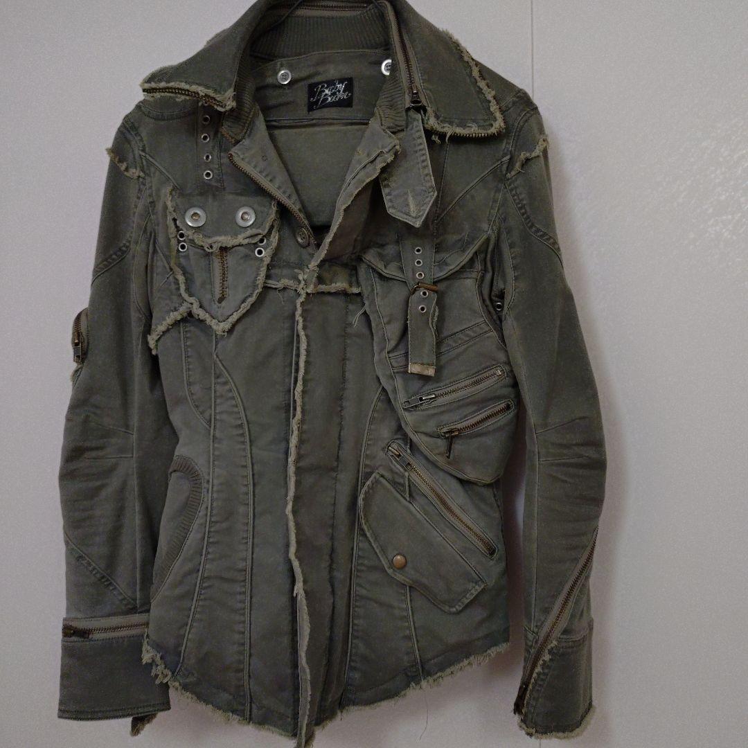 Baby Born カーキ ミリタリージャケット　ギミック　レディース