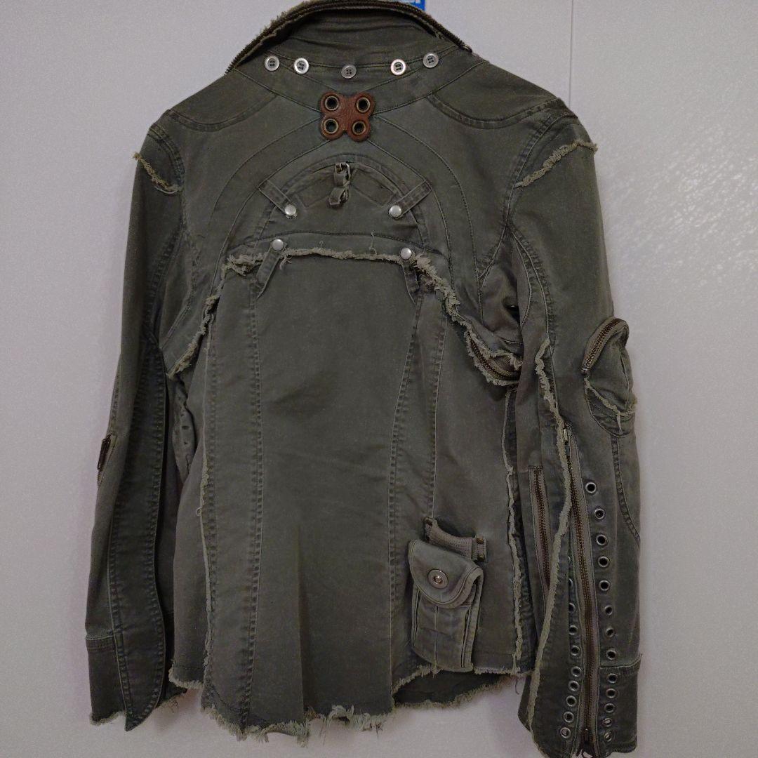 Baby Born カーキ ミリタリージャケット　ギミック　レディース