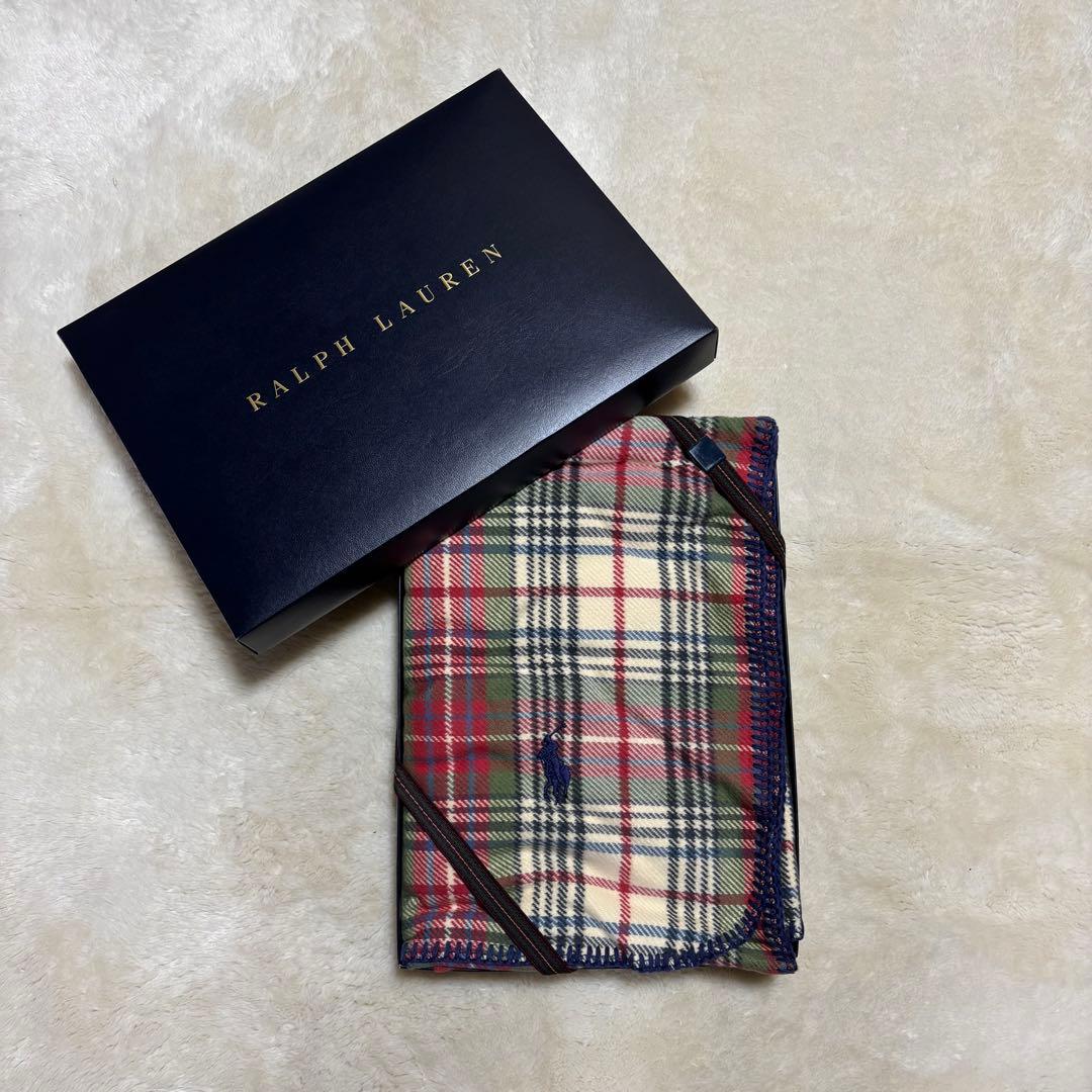 新品・タグ付✨ラルフローレン　ハーフブランケット