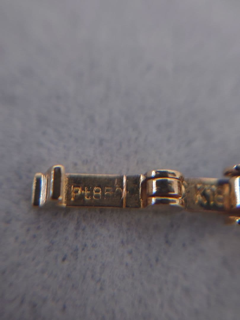 K18pt850ネックレス可ブレスレット可アクセサリー中古品
