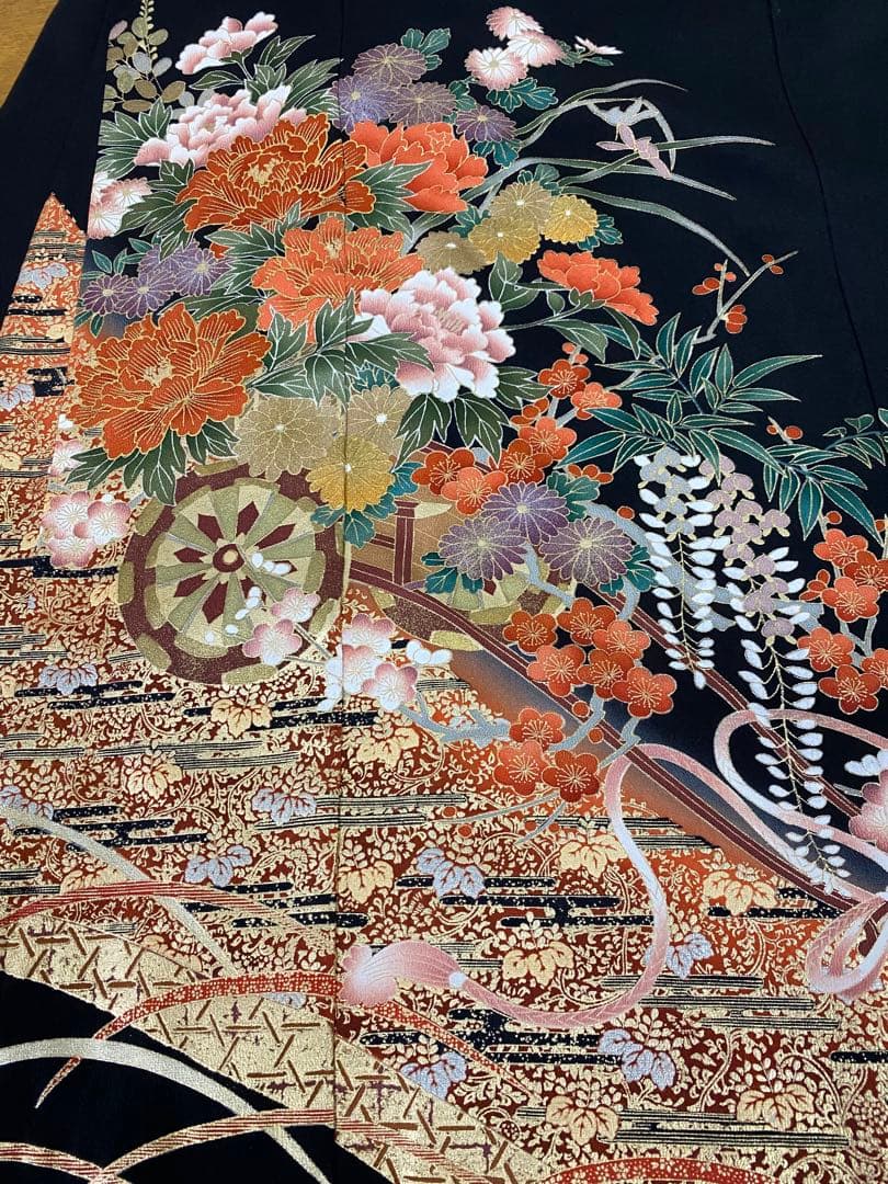 3221 着物　留袖　リメイク　ドレス　ワンピース