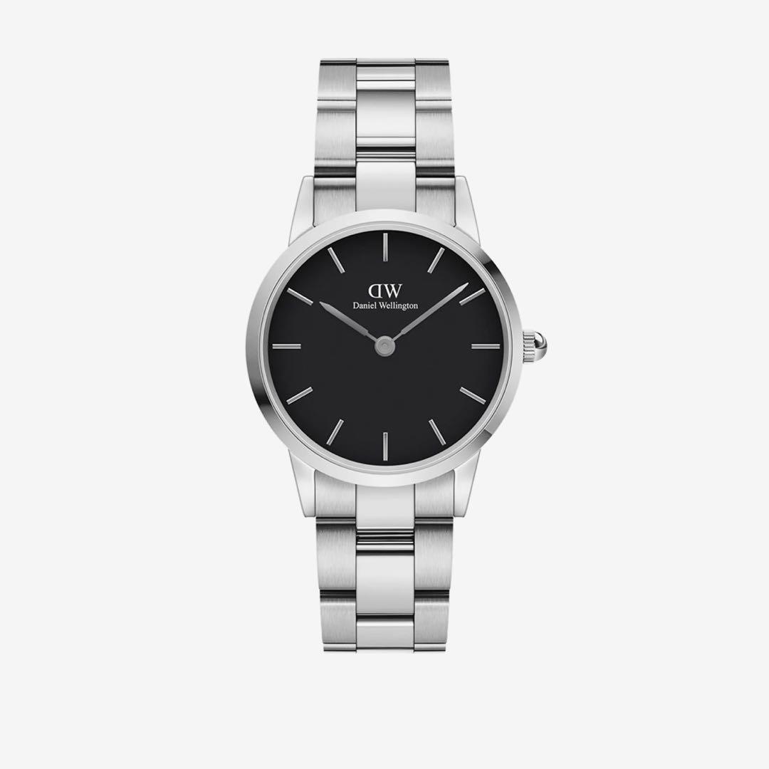 【新品】 ダニエルウェリントン シルバー DW 腕時計 ICONIC LINK