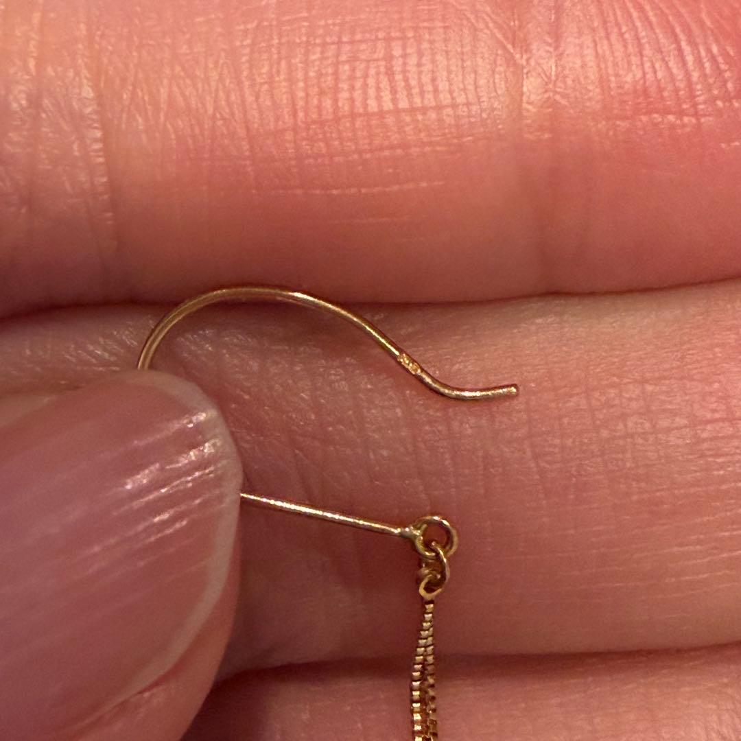 GIGI ジジ 18金 ピアス チェーン