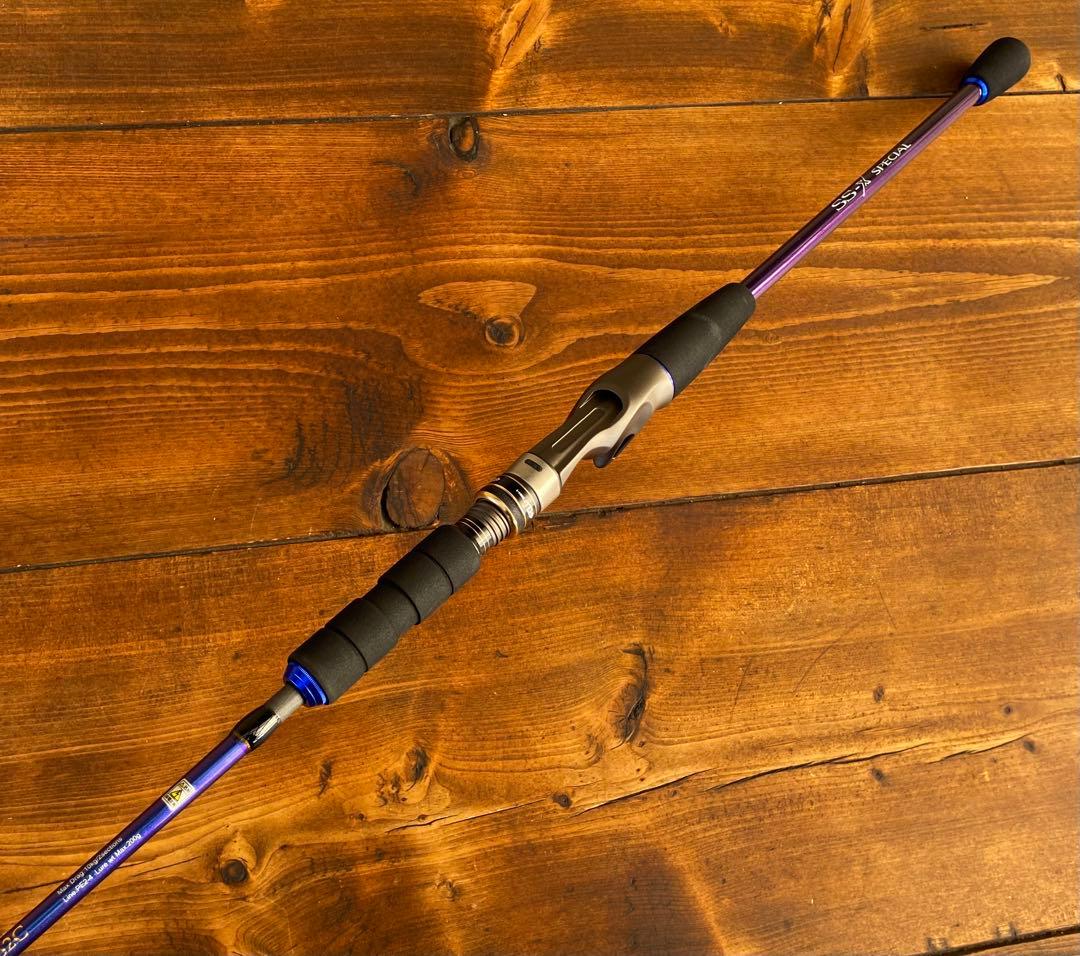 ジギングロッド　C562MH スロージギング　オフショアロッド　ベイトロッド　青