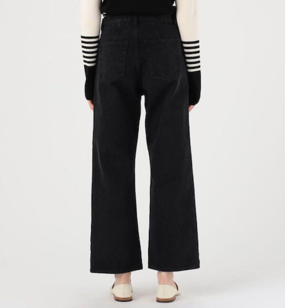 新品★ セミワイド デニムパンツ ブラック DESPRES ¥26400