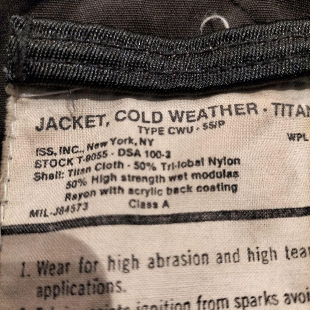 USA製 スピワック MA1 フライトジャケット 　CWU-55P短丈 M