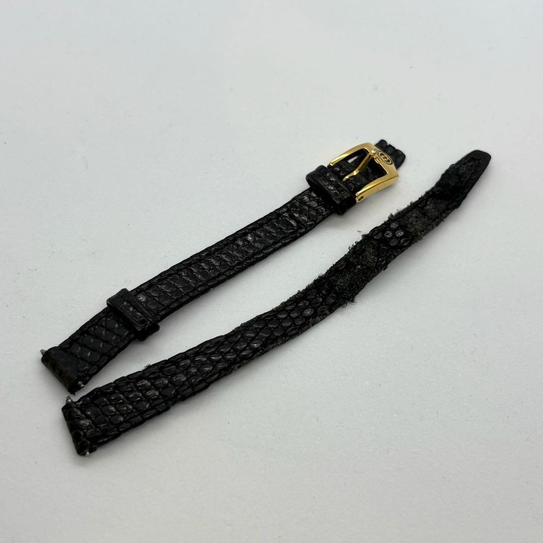 【稼働/新品電池】グッチ 5300L レディース腕時計 黒文字盤　新品ベルト