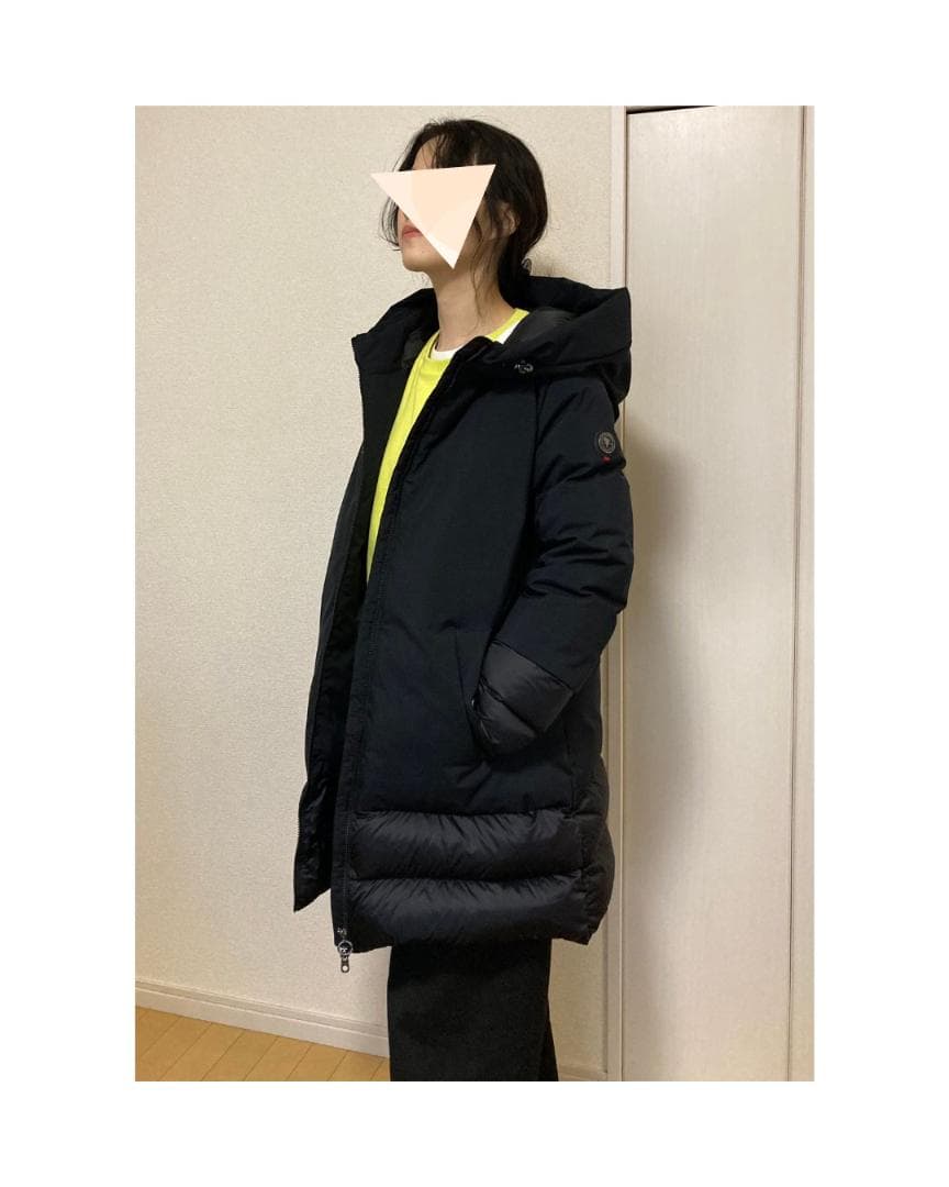 【美品】CAPEHORN カンデラリア 黒 ダウンコート