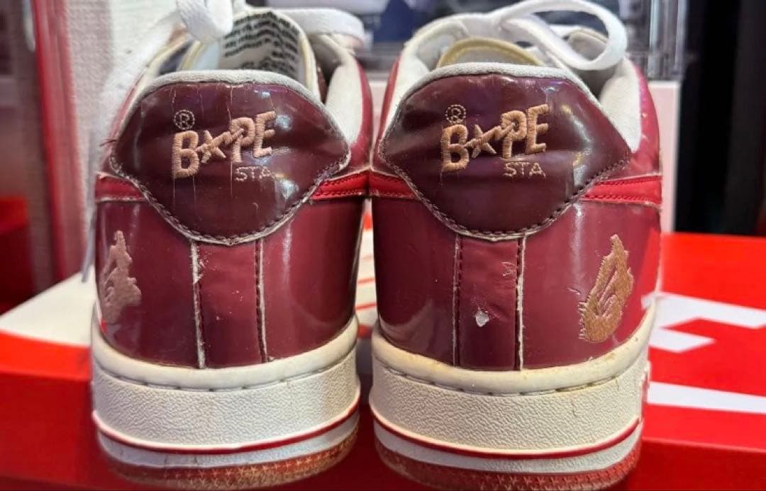 【希少プレミア】ベイプスタ 初期 観賞用　スニーカー　 APE