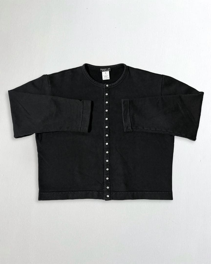 90s agnes b homme archive スナップ カーディガン