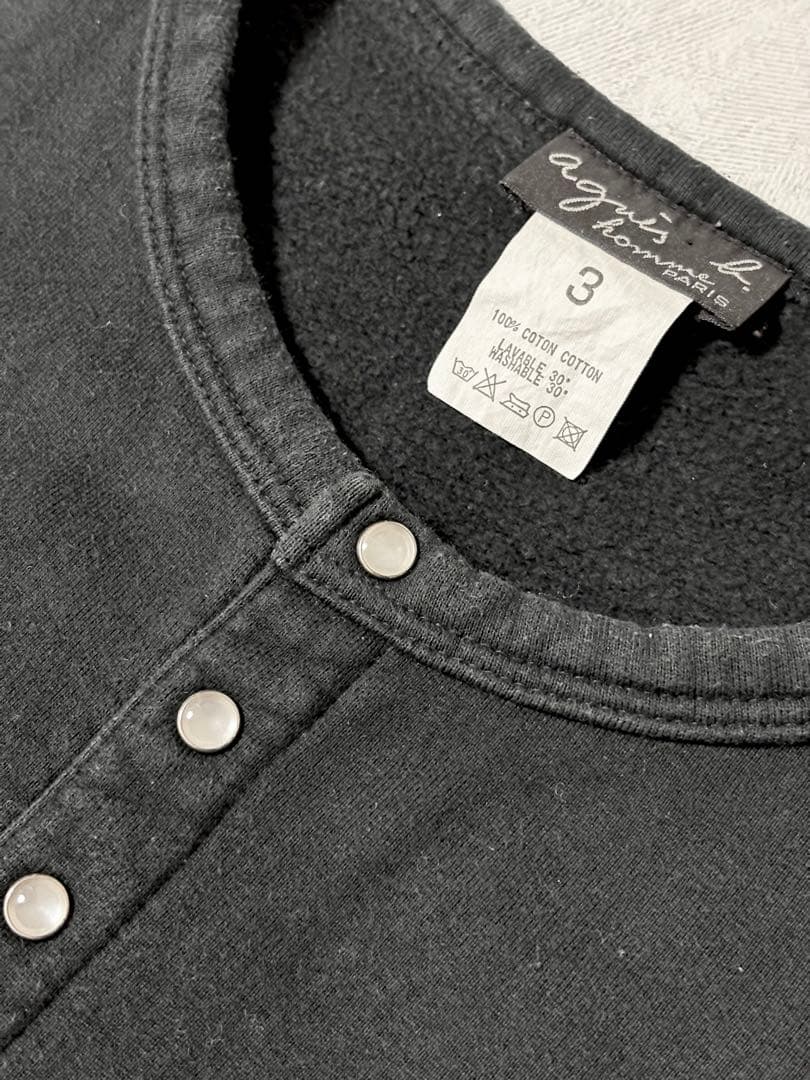 90s agnes b homme archive スナップ カーディガン