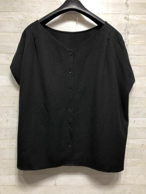新品☆6L♪黒系無地♪パンツスーツ着回し3点お仕事・フォーマル〇A940