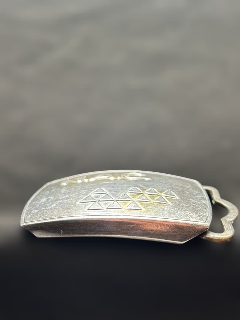 銀製　SILVER シルバーバックルNAC浪花釣友會24g