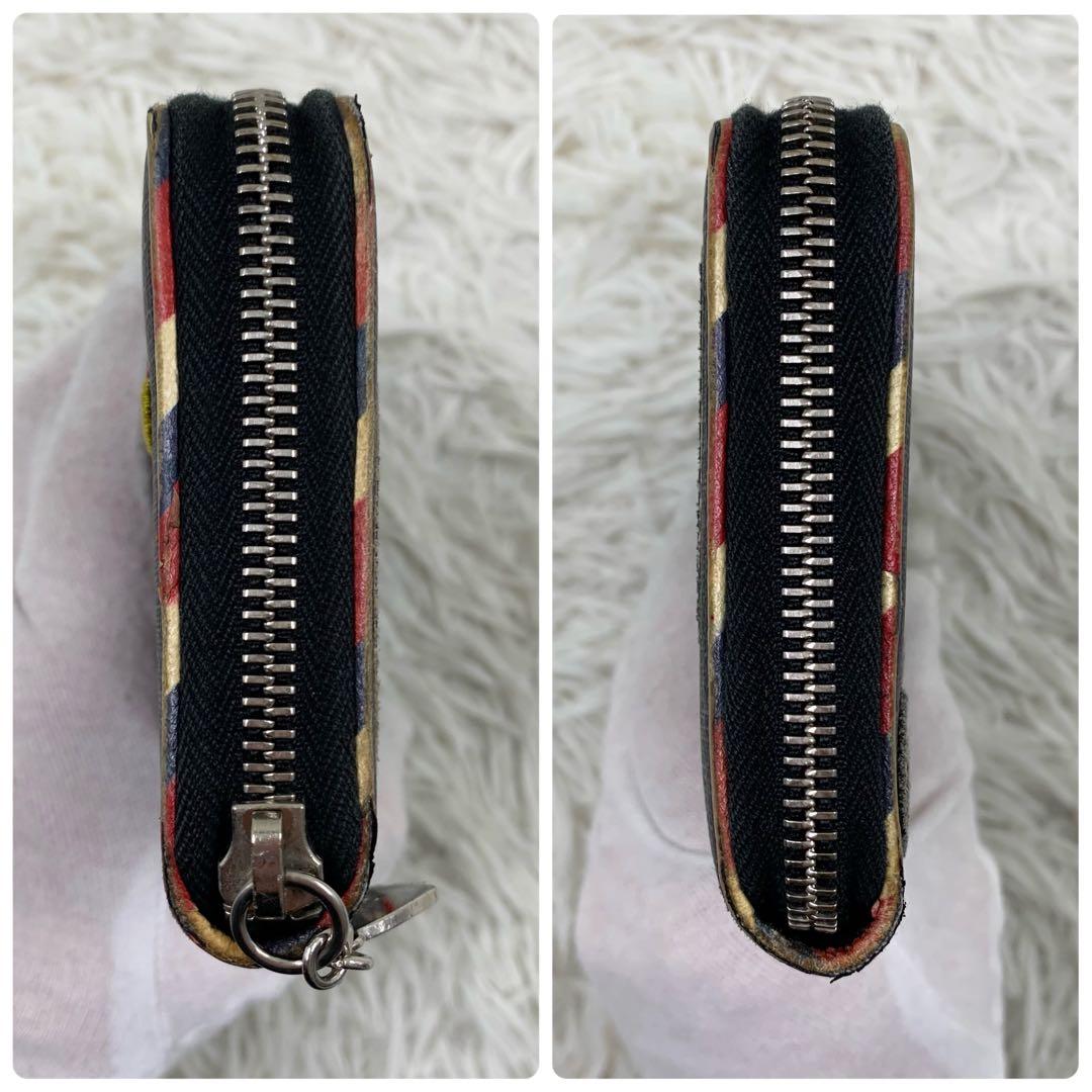 【✨希少✨】グッチ ナイト クーリエ ラウンドジップウォレット 長財布 ブラック