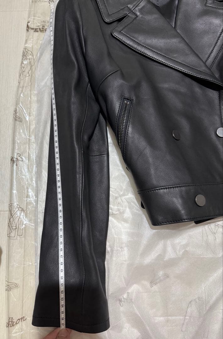 【Diagram】ラムレザー ライダースジャケット