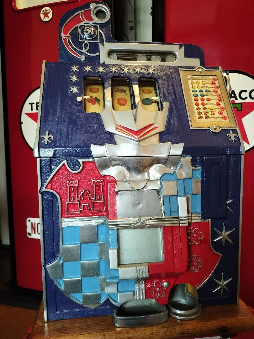アメリカ スロットマシン 本物 アメリカンアンティーク ガレージ スロット 完動