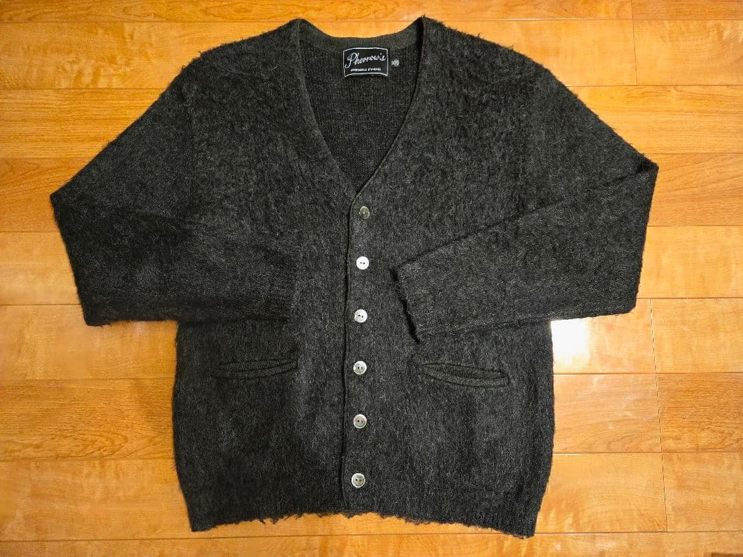 pherrow's pmsc1 モヘア　カーディガン