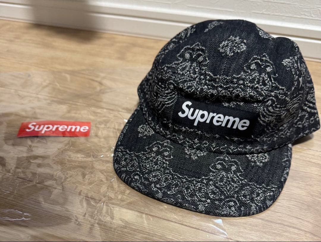 Supreme バンダナ柄キャップ　新品未使用