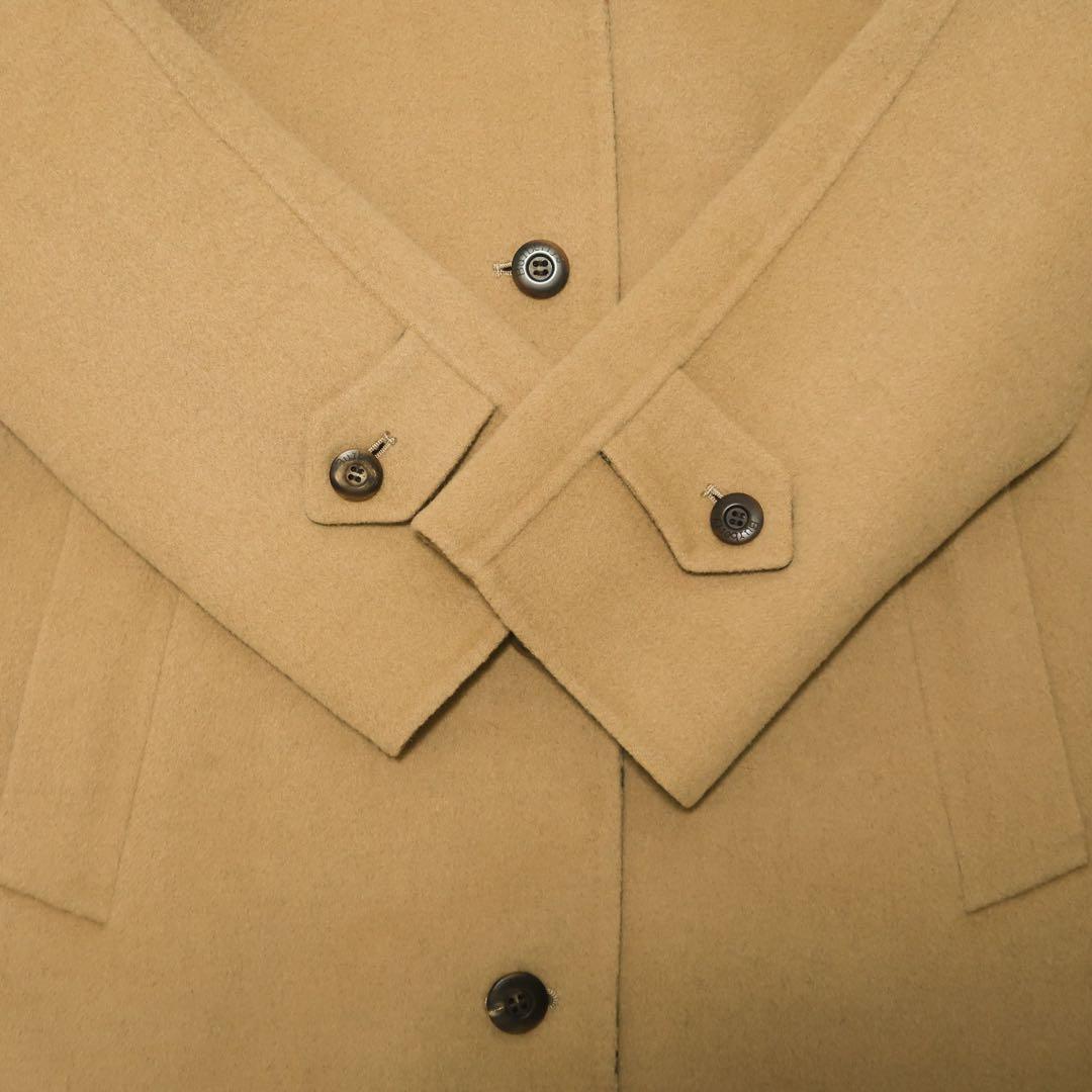 最高級品 カシミヤ ヴィンテージ バーバリー ロングコート ダブルフェイス