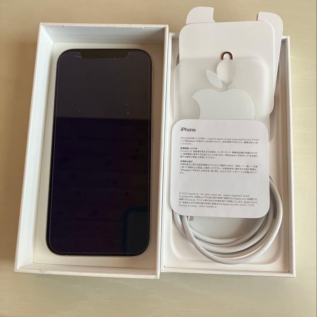 iPhone15pro 512GB SIMフリー ホワイトチタニウム