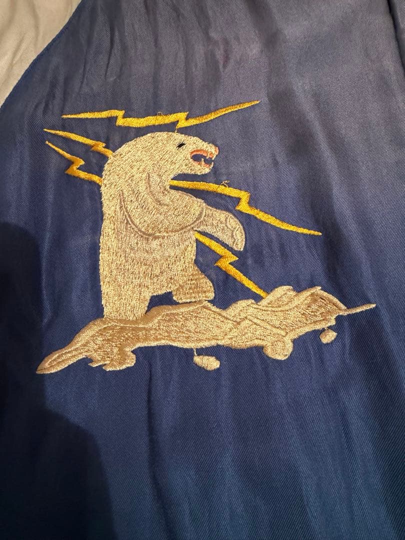 テーラー東洋 ALASKA アラスカジャン エイジングモデル スカジャンXL熊