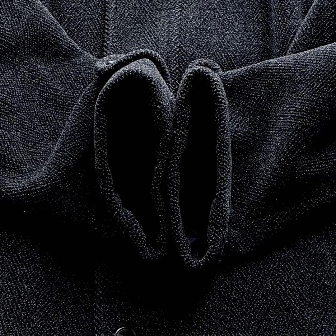 【美品✨XL】J.PRESS ステンカラー コート ヘリンボーン グレー