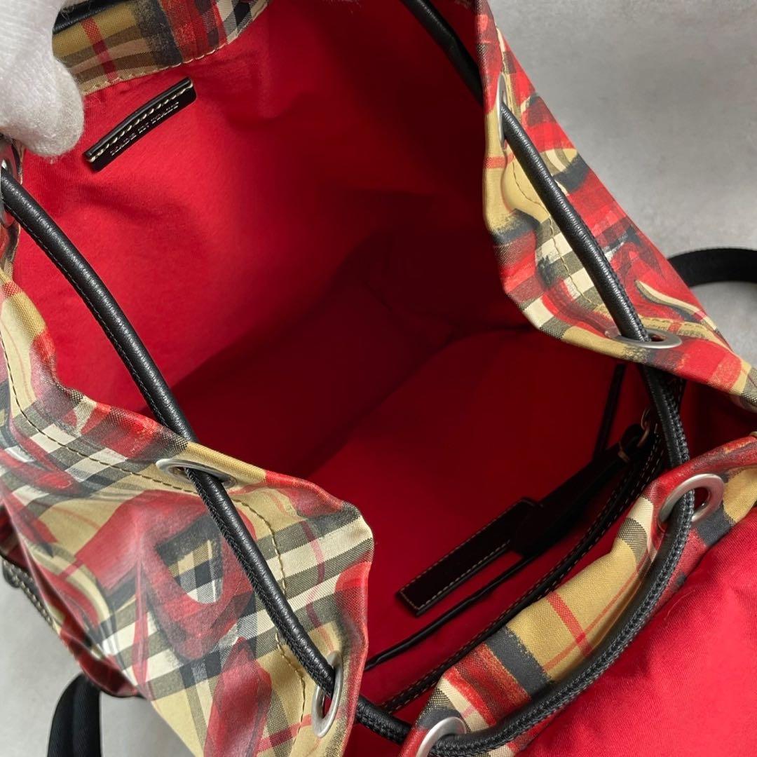 【jon】バーバリー グラフィティ リュック ビンテージチェック ノバ