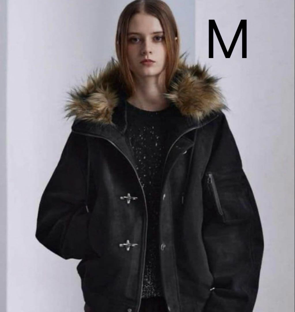 【CLEL】 N-2B ファイヤーマンテックフェード フライトジャケット 黒 M