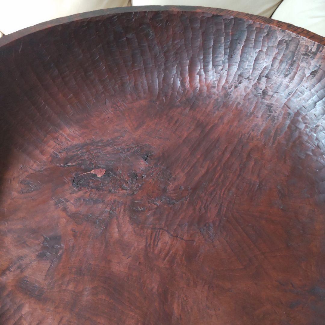 超巨大こね鉢 91㎝くり抜き木鉢 イベントや展示などにも たのメル便