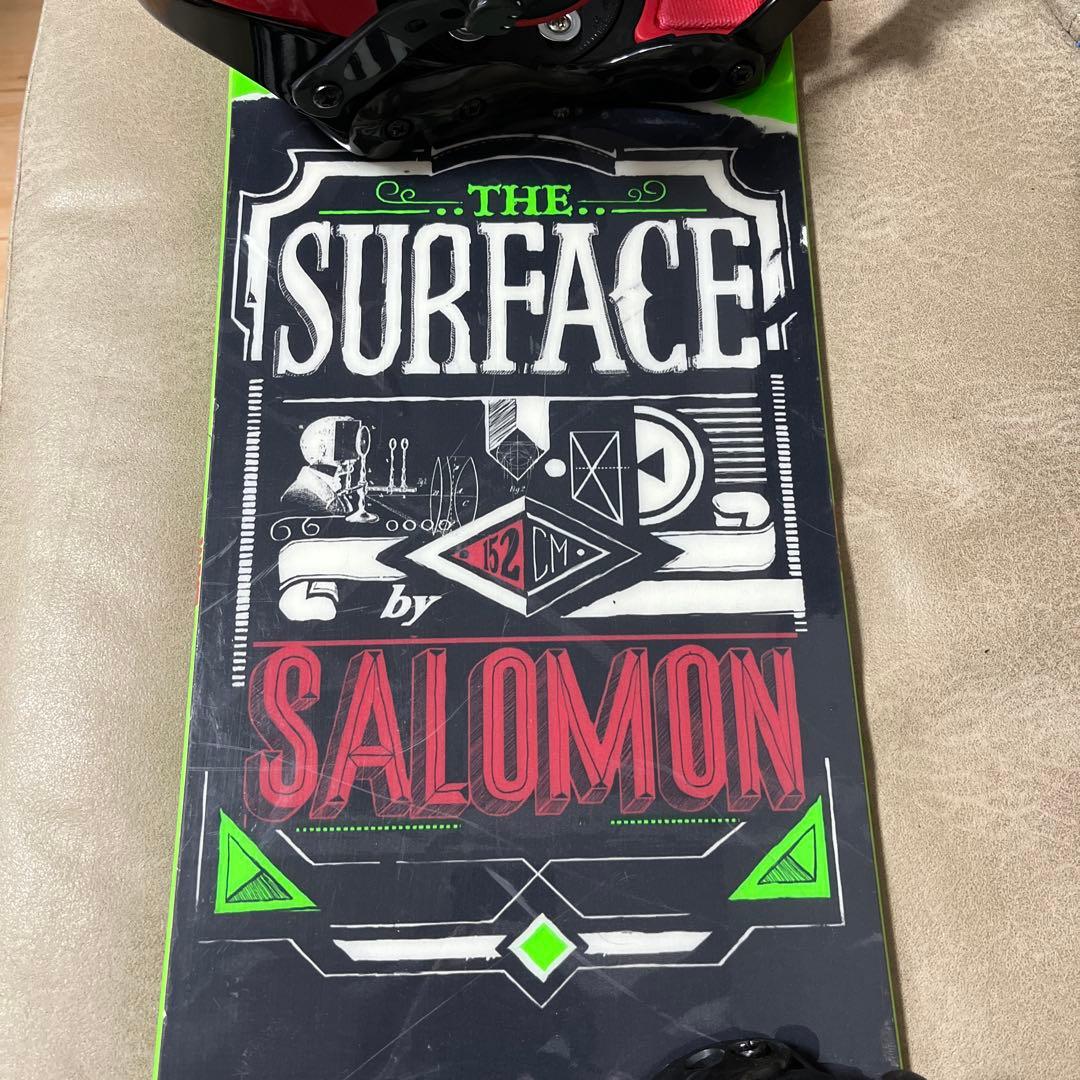 SALOMON SURFACE 152cm バインディングセット