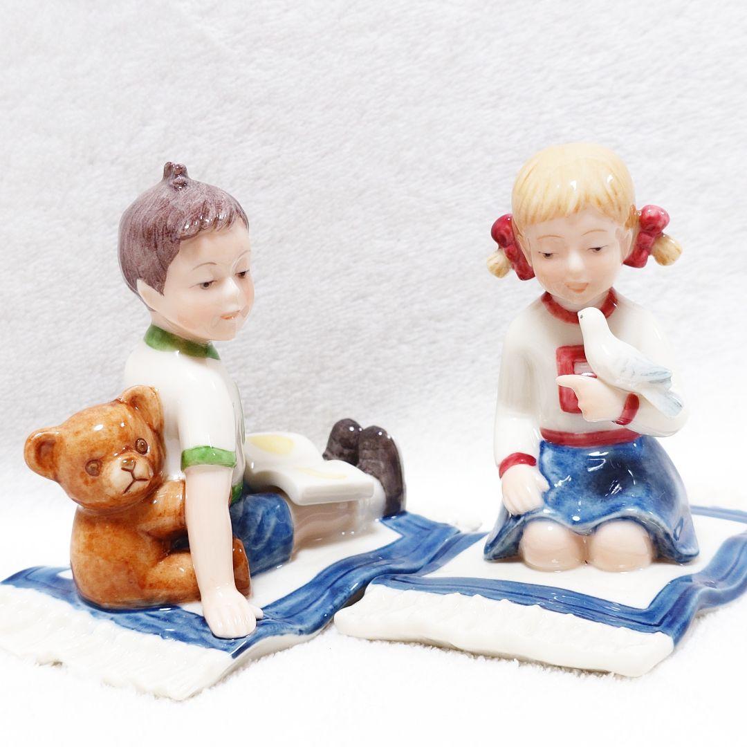 値下げ ロイヤルコペンハーゲン ミレニアム フィギュリン 魔法の絨毯に乗って