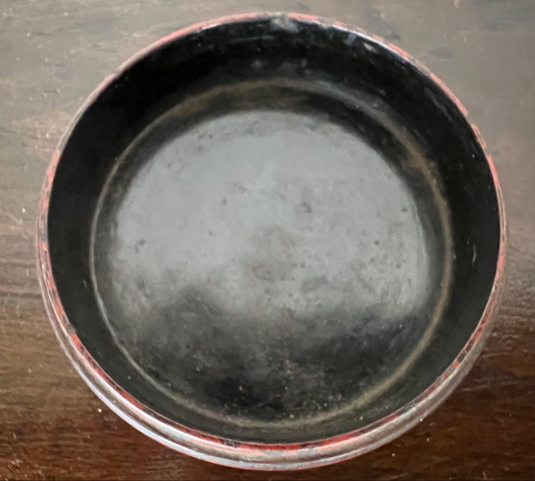 朱塗香合 香道 香道具 アンティーク