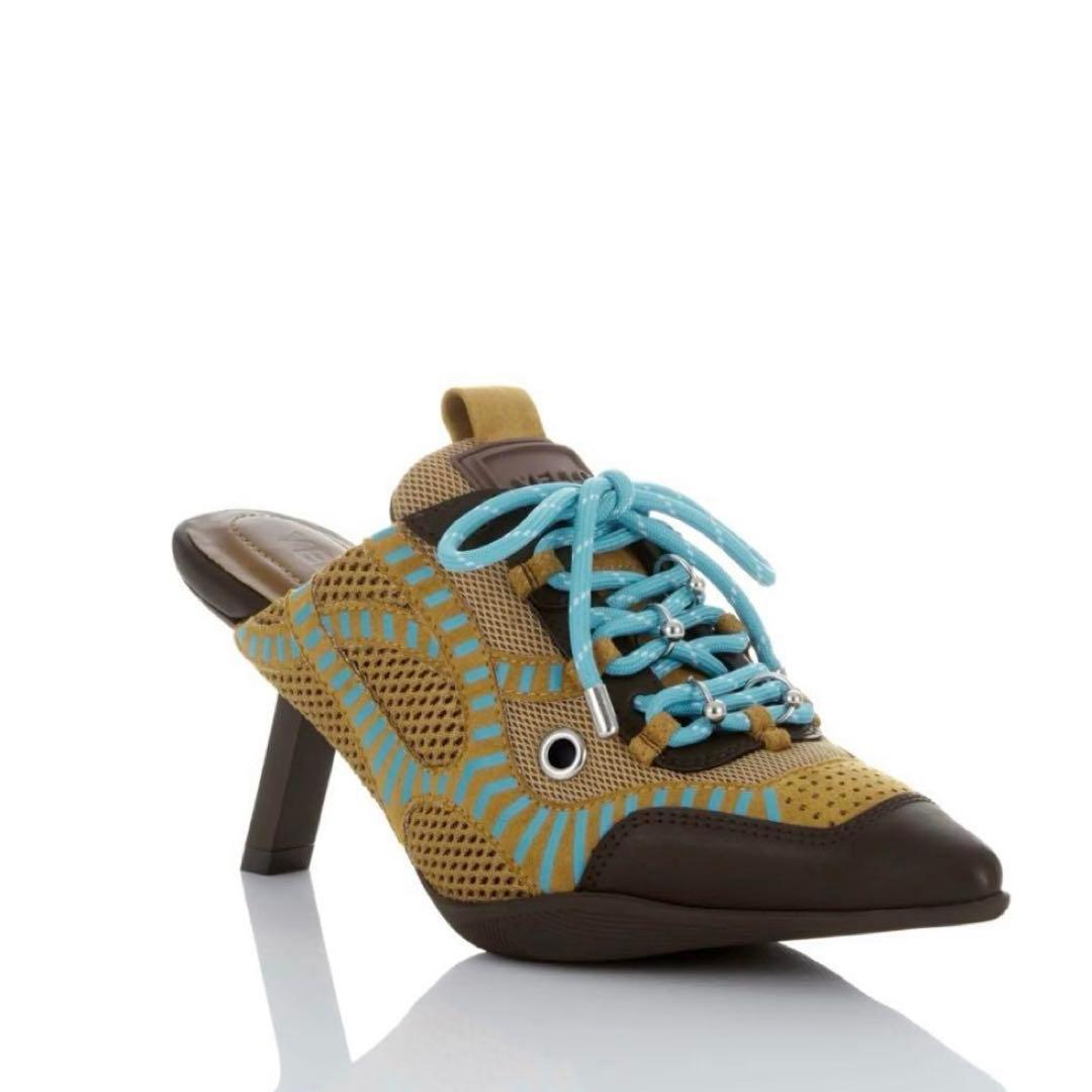 靴 YELLO BLUE BAYOU SNEAKER MULES