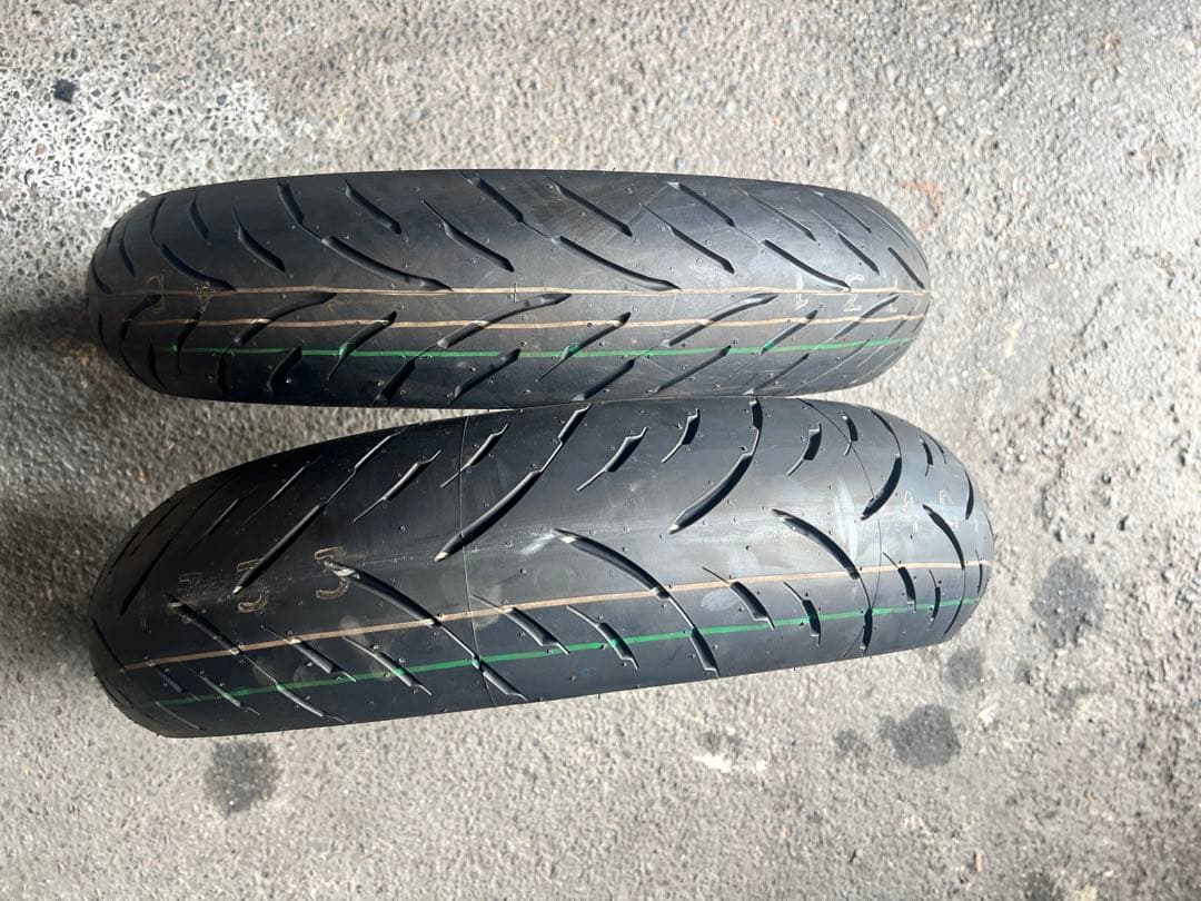 送料込み室内保管 新車外しDUNLOP GPR300 前後セット