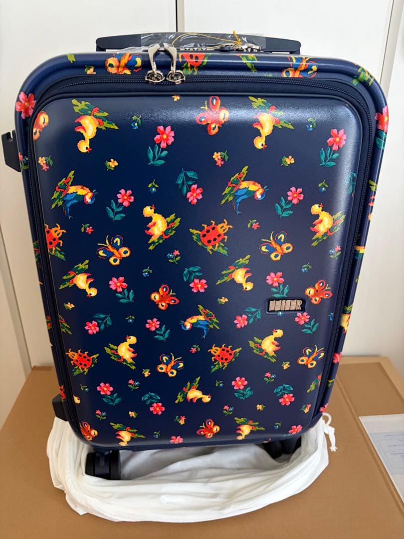 フェイラー　FEILERハイジ　トローリーバッグ　キャリーケース　ネイビー