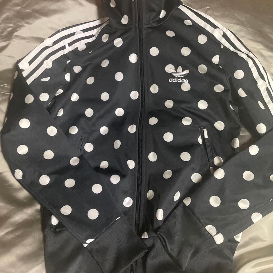 Un©　アディダス　ジャージ　マドンナ　着用　水玉柄　レディースXL相当