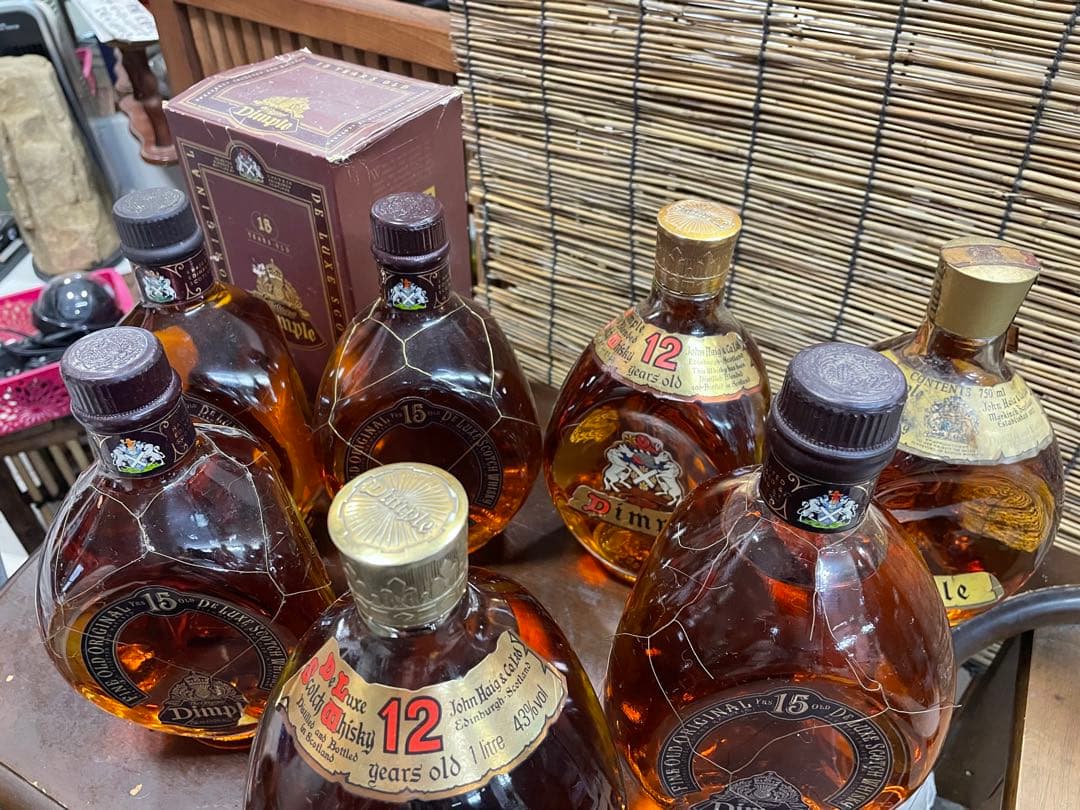 珍品　ディンプル　１２年＆１５年　超貴重超希少品　大値引きします