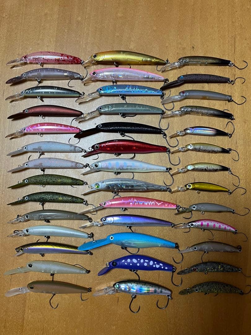 エリアトラウト　ミノー40個セット