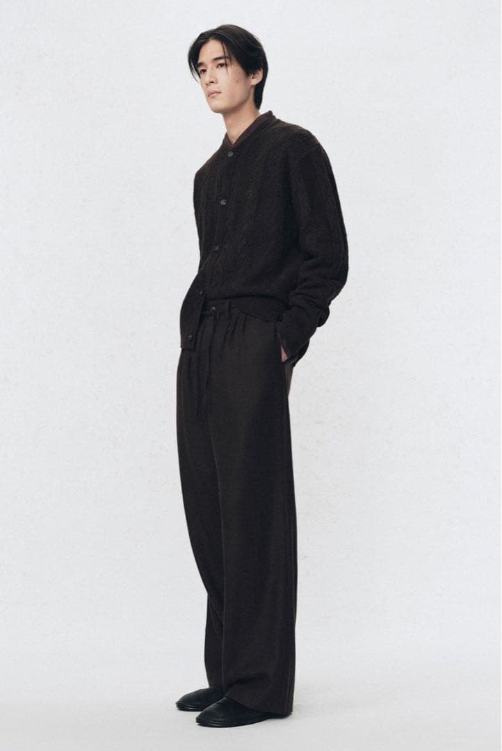 即完品zara SOSHIOTSUKI CABLE KNIT cardigan