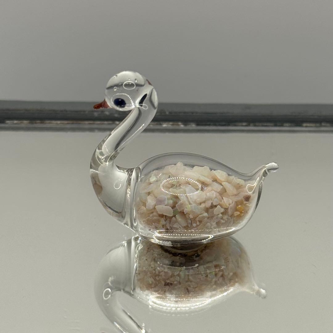 スワロフスキー　SWAROVSKI シルバークリスタル ガラス オブジェ　置物