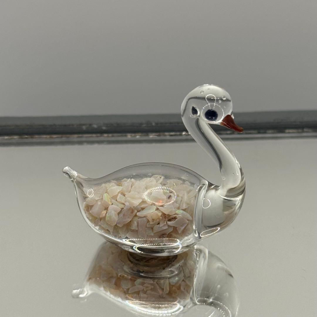 スワロフスキー　SWAROVSKI シルバークリスタル ガラス オブジェ　置物