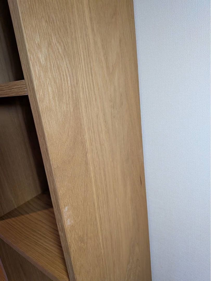 ■送料込■無印良品 スタッキングシェルフ 5×2 木製家具棚MUJIオーク材収納