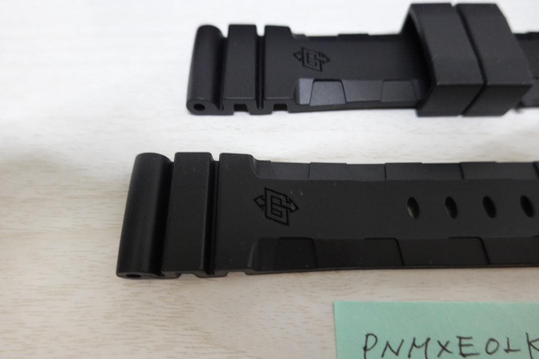 未使用　純正　PANERAI　パネライベルト、ストラップカウチューブラック　ＸＬ