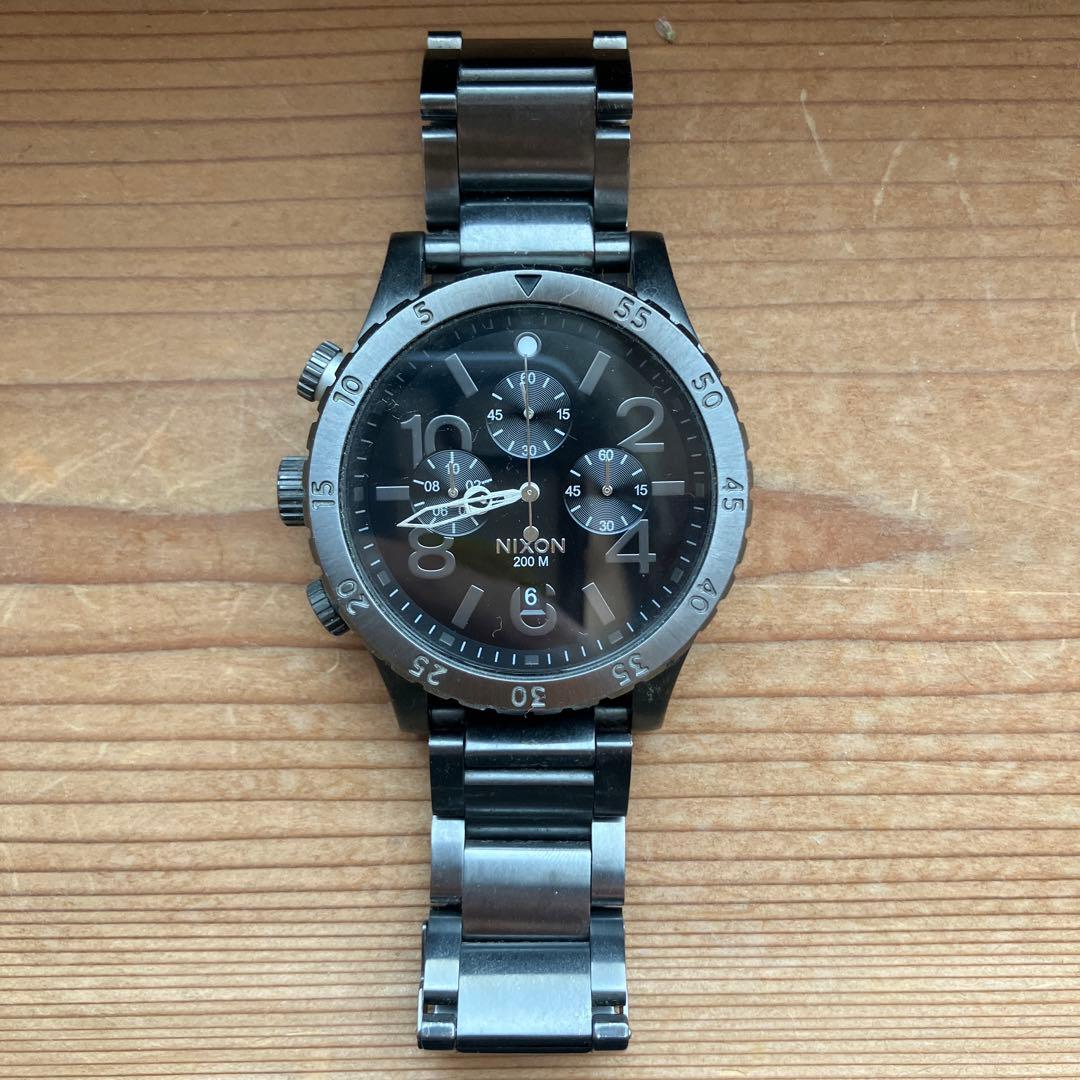 T.I.H.KNIXON 48-30 CHRONO ステンレススチール
