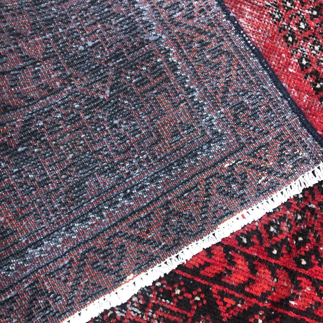 ペルシャ絨毯 ペルシャヴィンテージラグ 207x123 手織り オールド